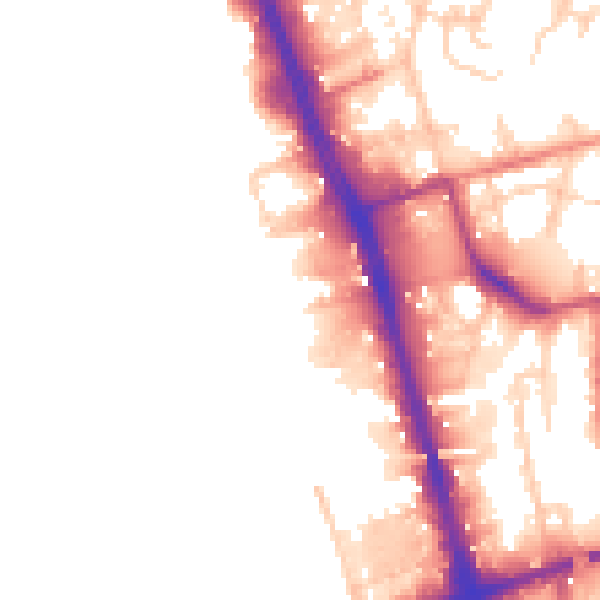 Daytime road noise heatmap for L20 1AF