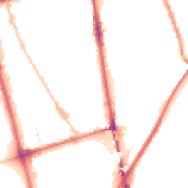 Night-time road noise heatmap for L20 2HX