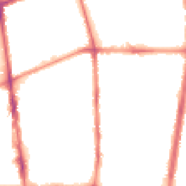 Night-time road noise heatmap for L20 3NX