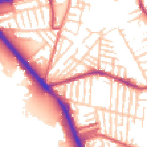 Daytime road noise heatmap for L20 4NF