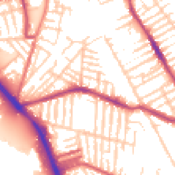 Daytime road noise heatmap for L20 4NH