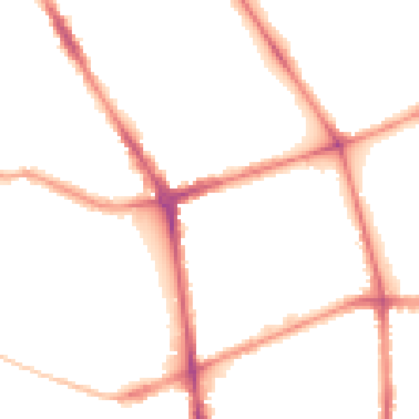 Night-time road noise heatmap for L20 5AT