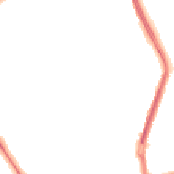 Night-time road noise heatmap for L20 6EN