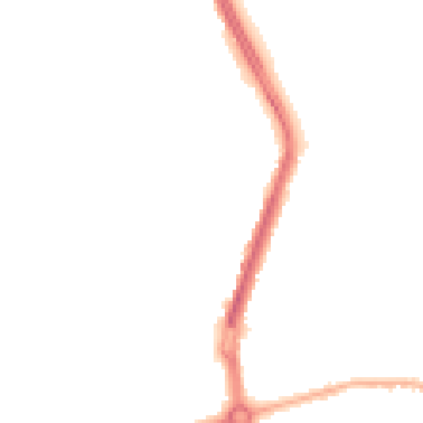 Night-time road noise heatmap for L20 6HN