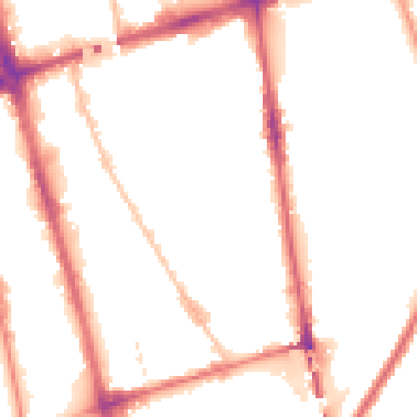 Night-time road noise heatmap for L20 7JJ