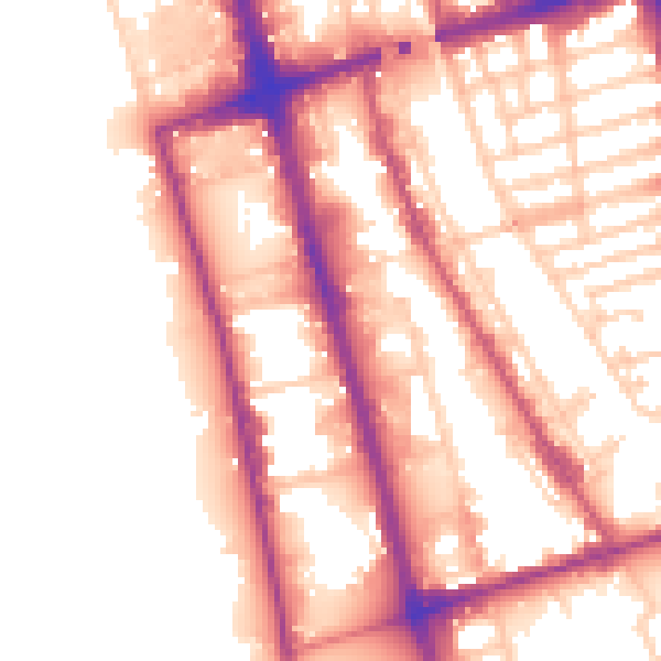 Daytime road noise heatmap for L20 8LP