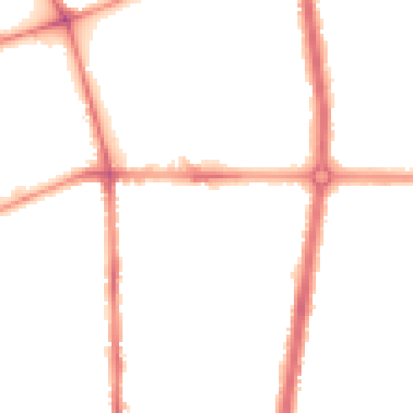 Night-time road noise heatmap for L20 9HT