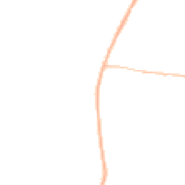 Night-time road noise heatmap for L21 0DF