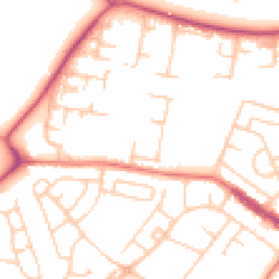 Daytime road noise heatmap for L30 0PE