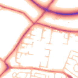 Daytime road noise heatmap for L30 0PX