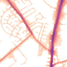 Daytime road noise heatmap for L30 1PF