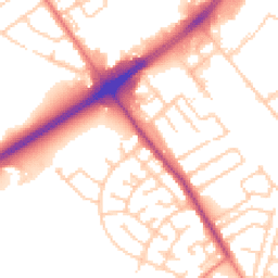 Daytime road noise heatmap for L30 1QQ