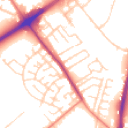 Daytime road noise heatmap for L30 1RN