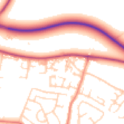 Daytime road noise heatmap for L30 7PP