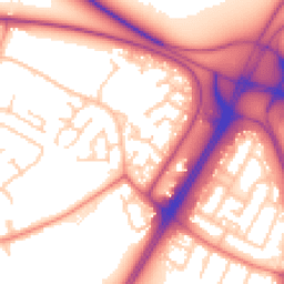 Daytime road noise heatmap for L30 7QJ