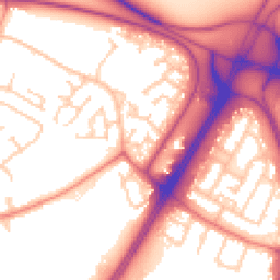 Daytime road noise heatmap for L30 7QZ