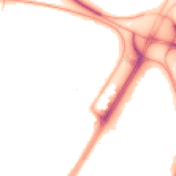 Night-time road noise heatmap for L30 7QZ