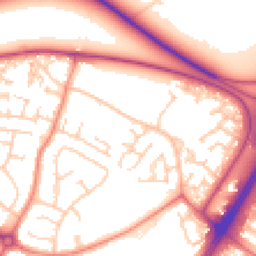 Daytime road noise heatmap for L30 7RQ