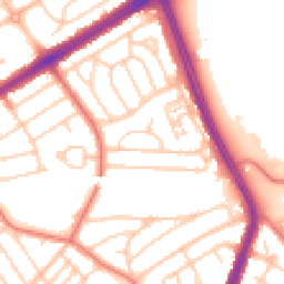 Daytime road noise heatmap for L30 9SJ