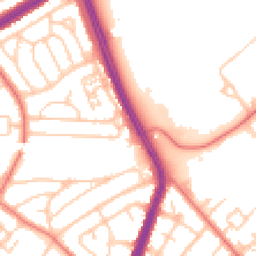 Daytime road noise heatmap for L30 9SP