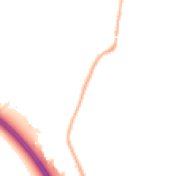Night-time road noise heatmap for L32 0RE