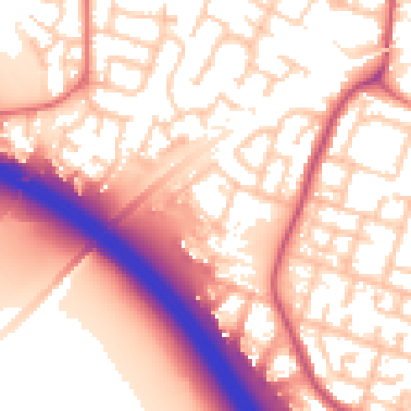 Daytime road noise heatmap for L32 0RP