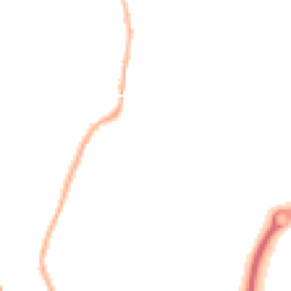 Night-time road noise heatmap for L32 0SL