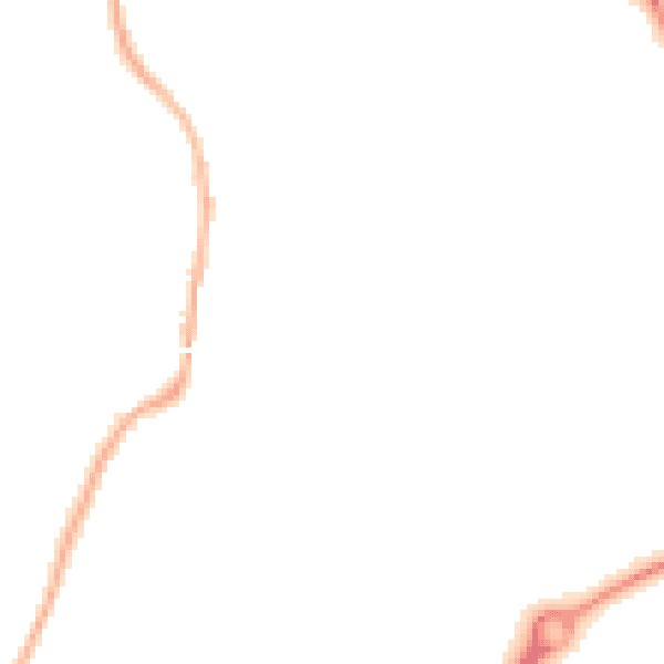 Night-time road noise heatmap for L32 0SQ