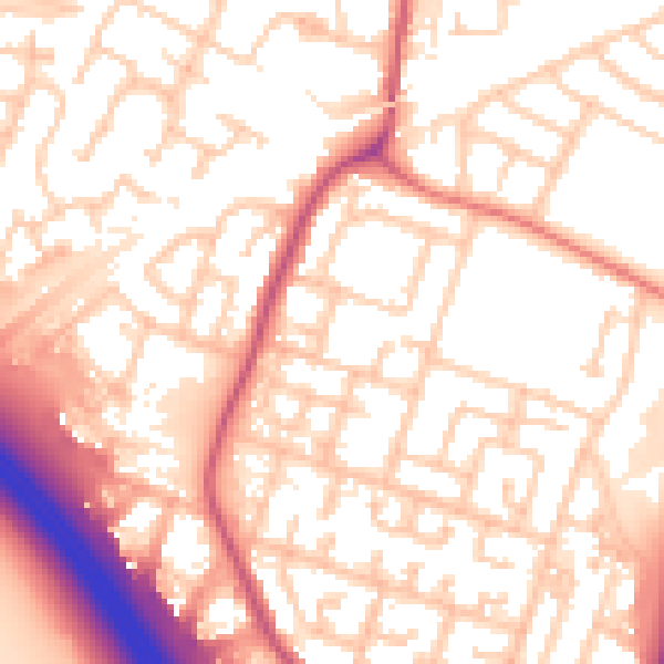 Daytime road noise heatmap for L32 0SX