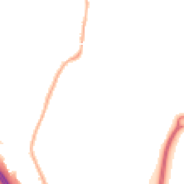 Night-time road noise heatmap for L32 0SY
