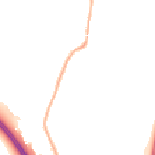 Night-time road noise heatmap for L32 0SZ
