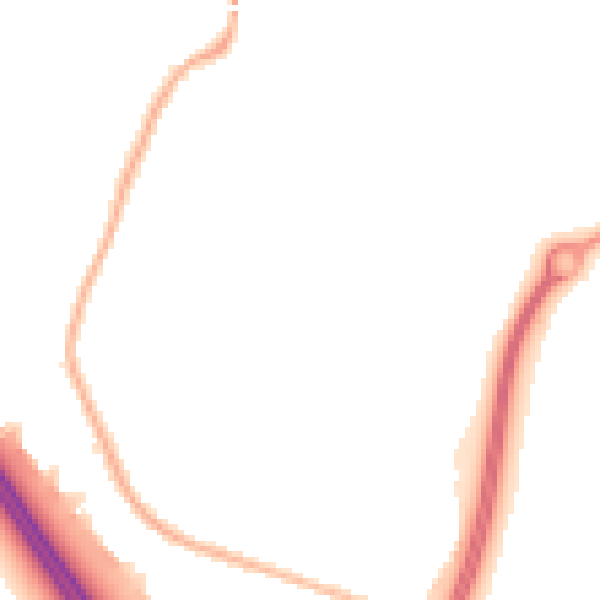 Night-time road noise heatmap for L32 0UE