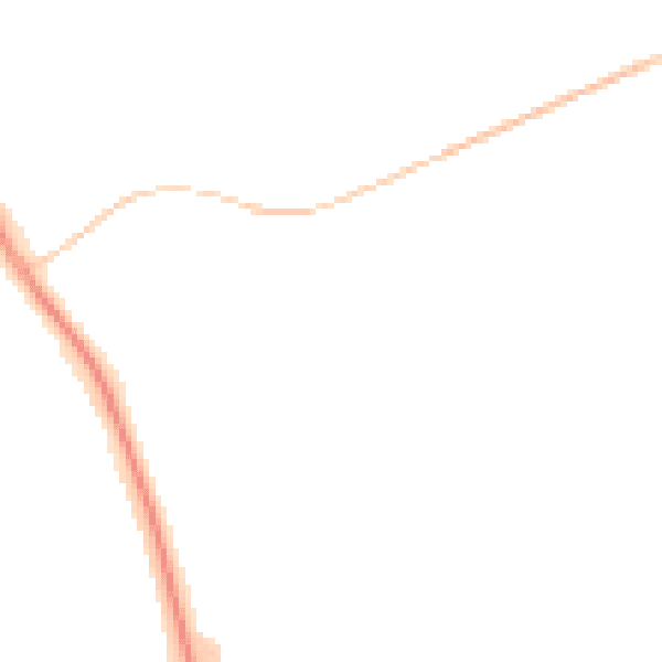 Night-time road noise heatmap for L32 1BQ