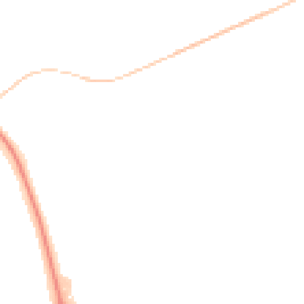 Night-time road noise heatmap for L32 1BU