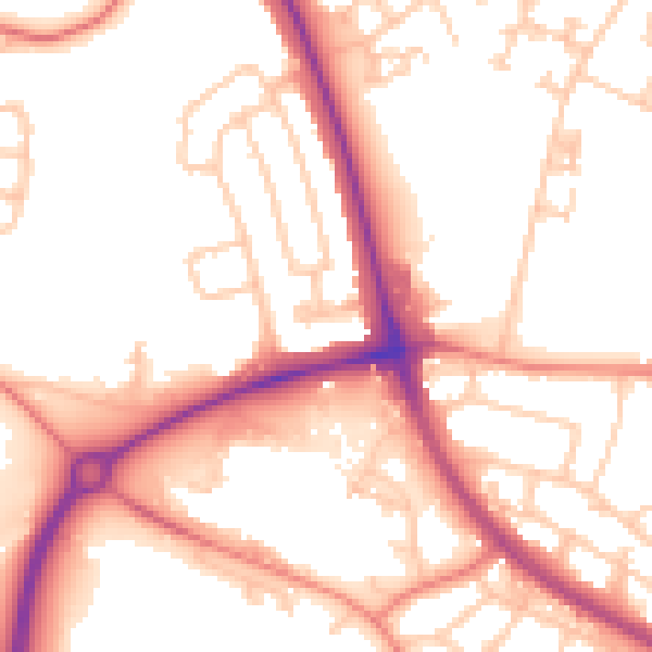 Daytime road noise heatmap for L32 1TB