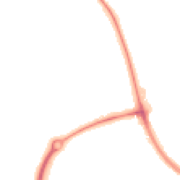 Night-time road noise heatmap for L32 1TJ