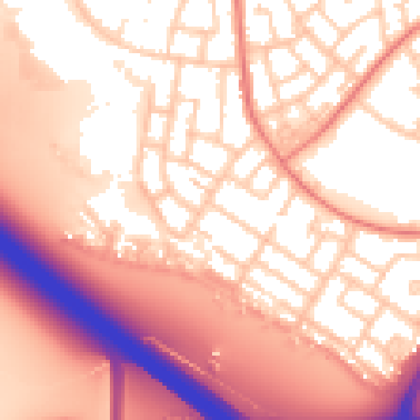 Daytime road noise heatmap for L32 3YE
