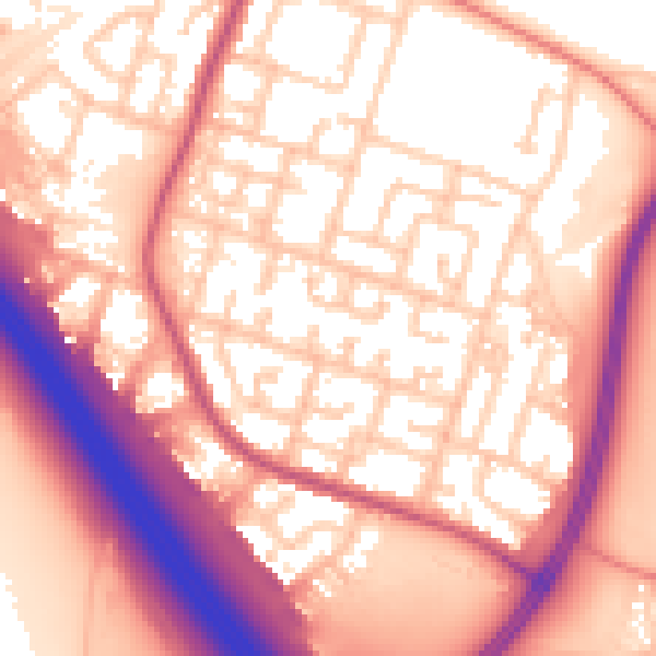 Daytime road noise heatmap for L32 4WB