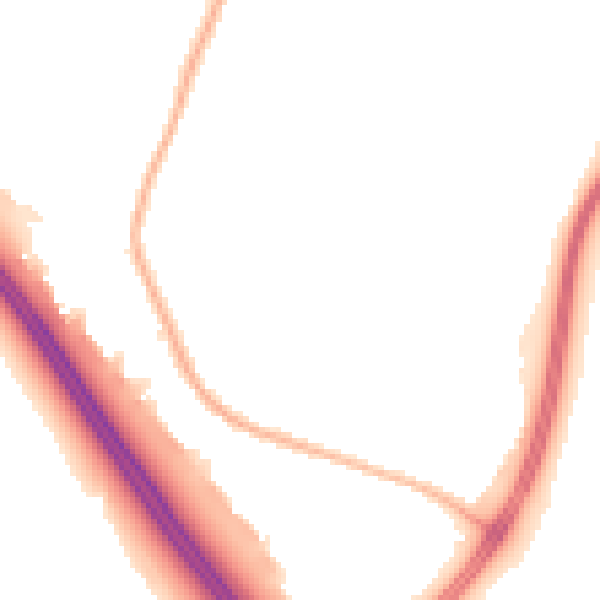 Night-time road noise heatmap for L32 4WB