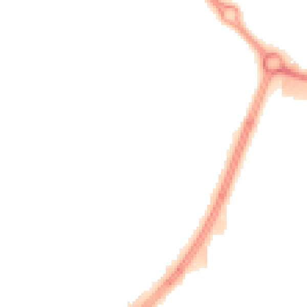 Night-time road noise heatmap for L32 6RH