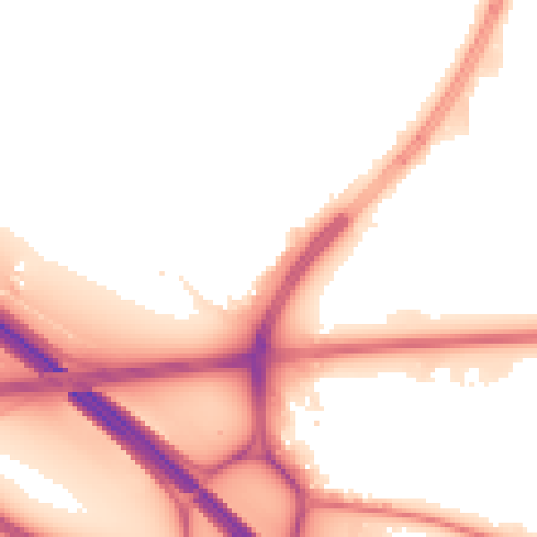 Night-time road noise heatmap for L32 7QY