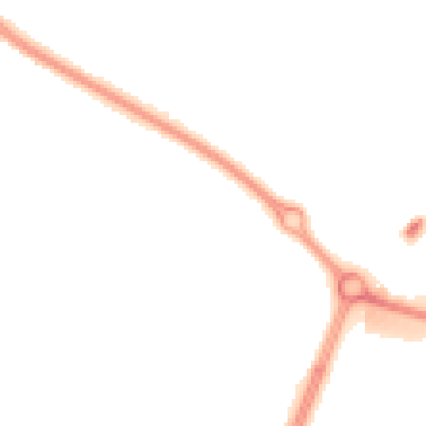 Night-time road noise heatmap for L32 8TP