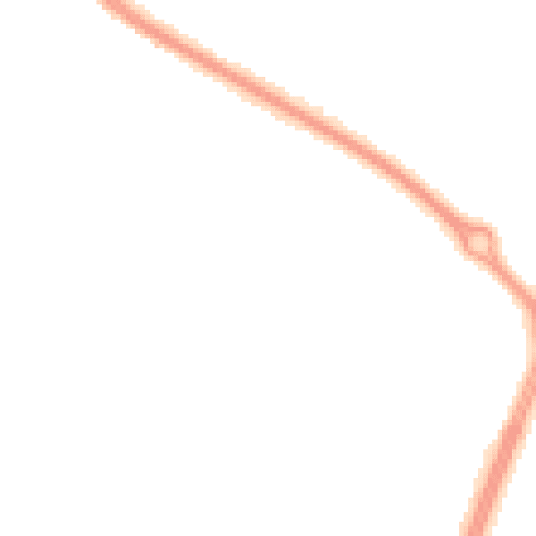 Night-time road noise heatmap for L32 8UA