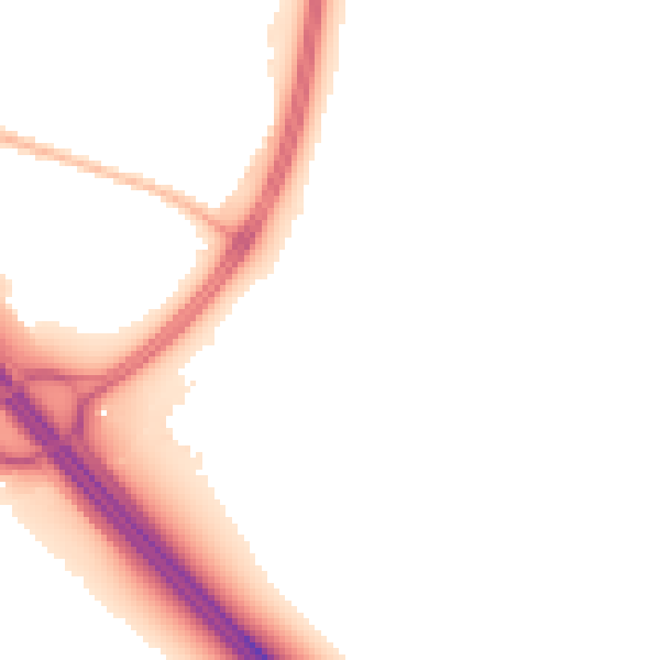 Night-time road noise heatmap for L32 9SJ