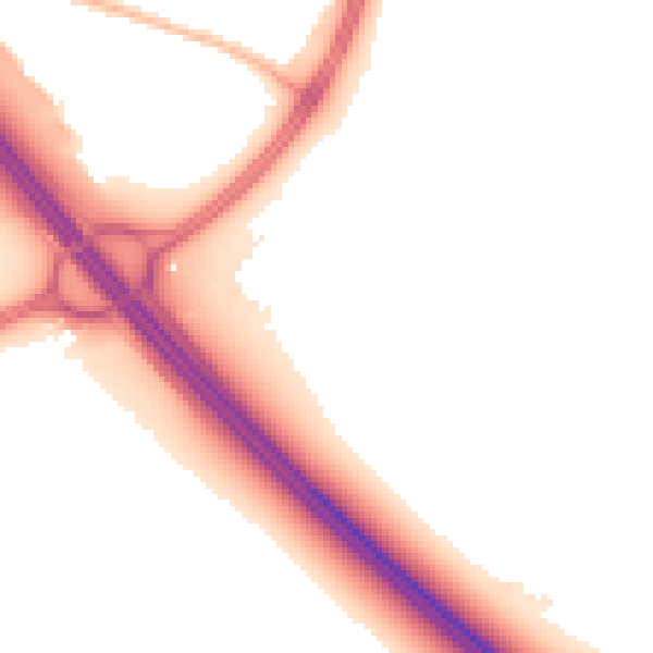 Night-time road noise heatmap for L32 9SW