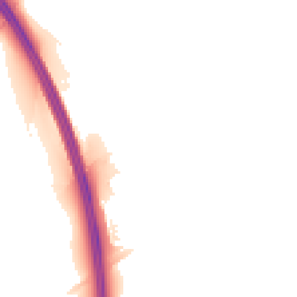 Night-time road noise heatmap for L34 1AZ