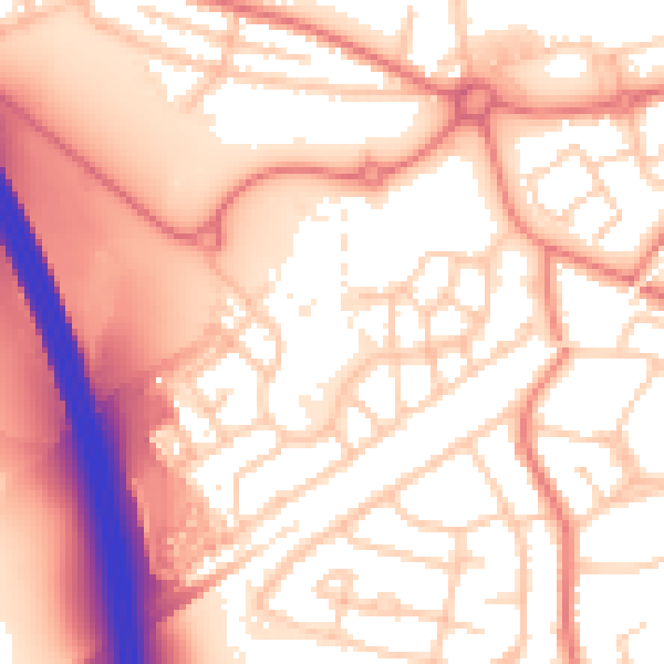 Daytime road noise heatmap for L34 1BP