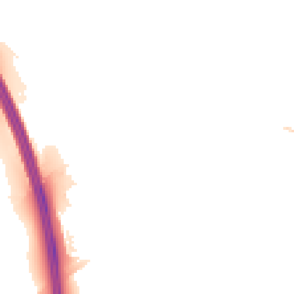 Night-time road noise heatmap for L34 1BP