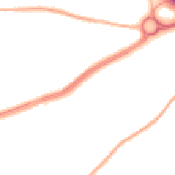 Night-time road noise heatmap for L34 1PY