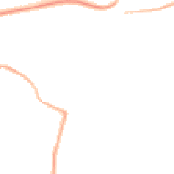 Night-time road noise heatmap for L35 7LP